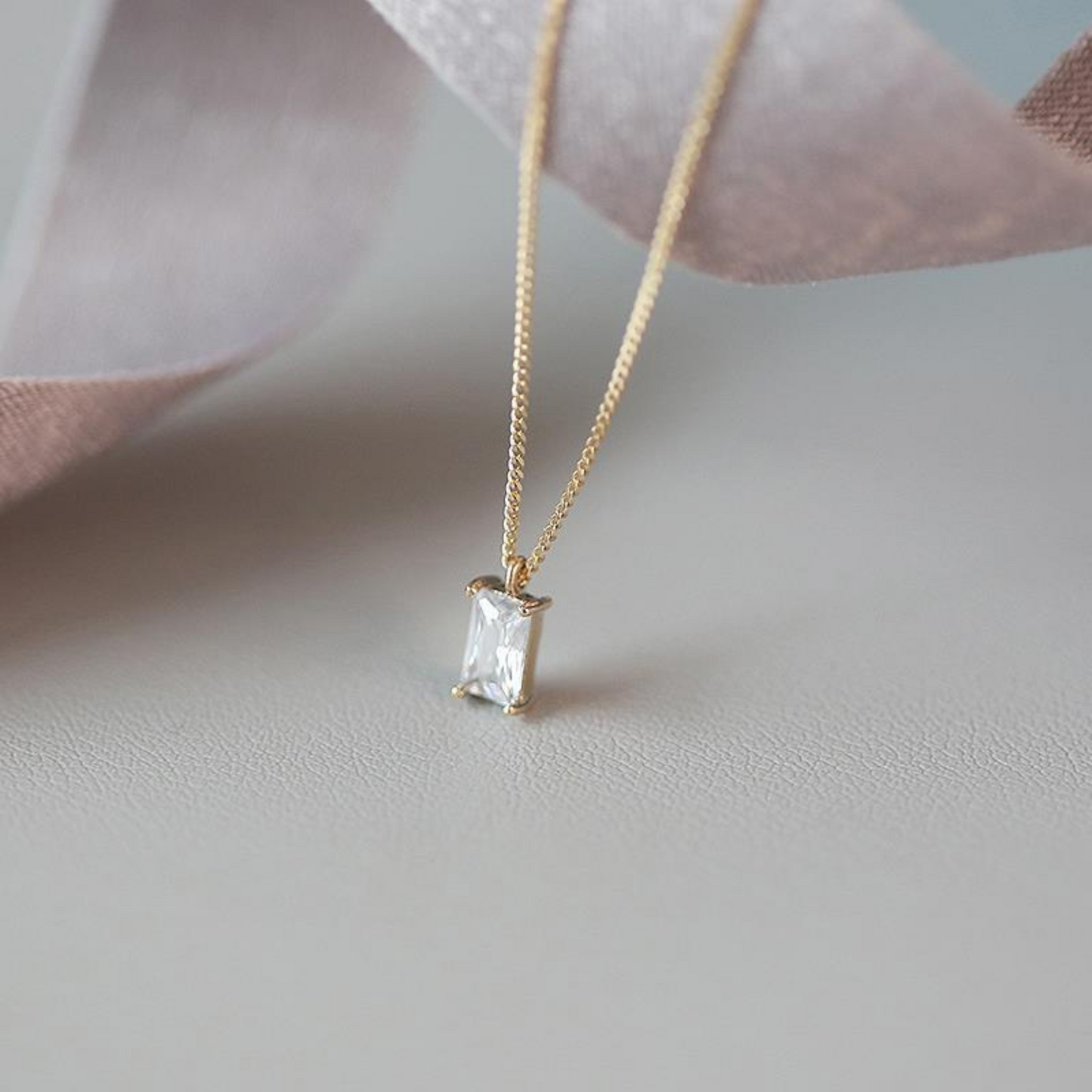 [BOGO FREE] 925 STERLING SILVER DIAMOND NECKLACE