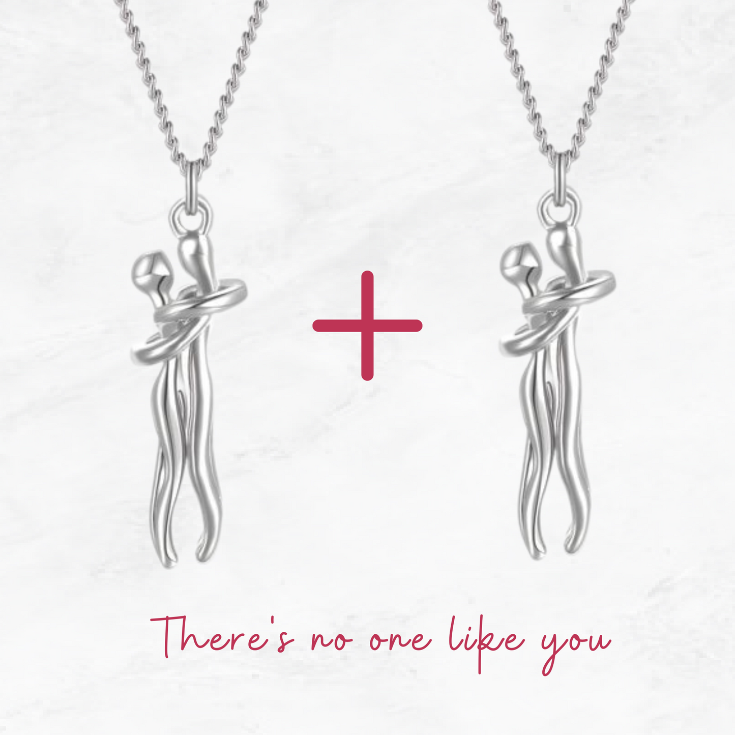 HUG NECKLACE - I Love You, Forever & Beyond