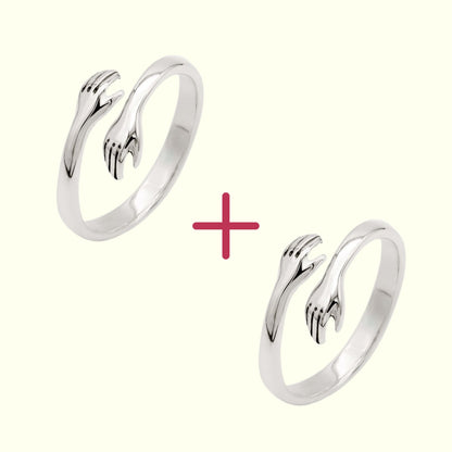 [BOGO FREE] HUG RING - 925 Sterling Silver