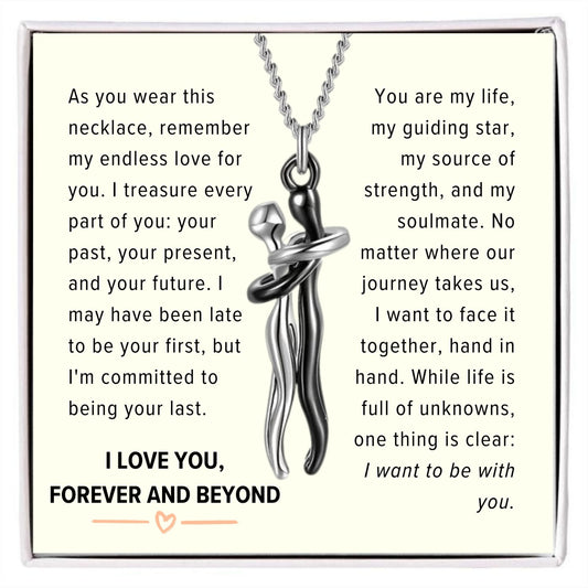 [BOGO FREE] HUG NECKLACE - I Love You, Forever & Beyond