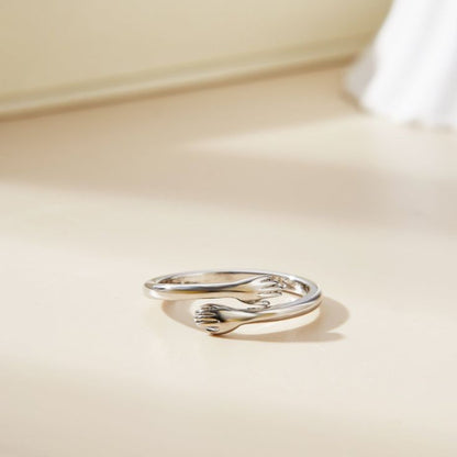 HUG RING - 925 Sterling Silver