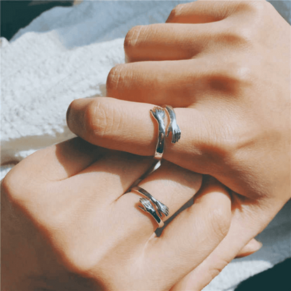 [BOGO FREE] HUG RING S925 - My Love, Love & Light