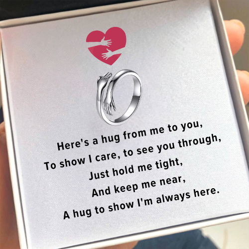 [BOGO FREE] HUG RING S925 - Feel My Love