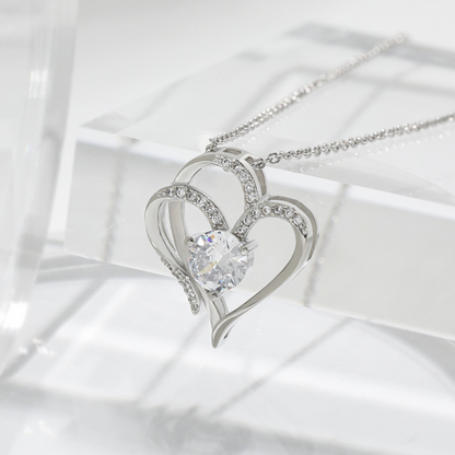 [BOGO FREE] HEART CRYSTAL PENDANT NECKLACE