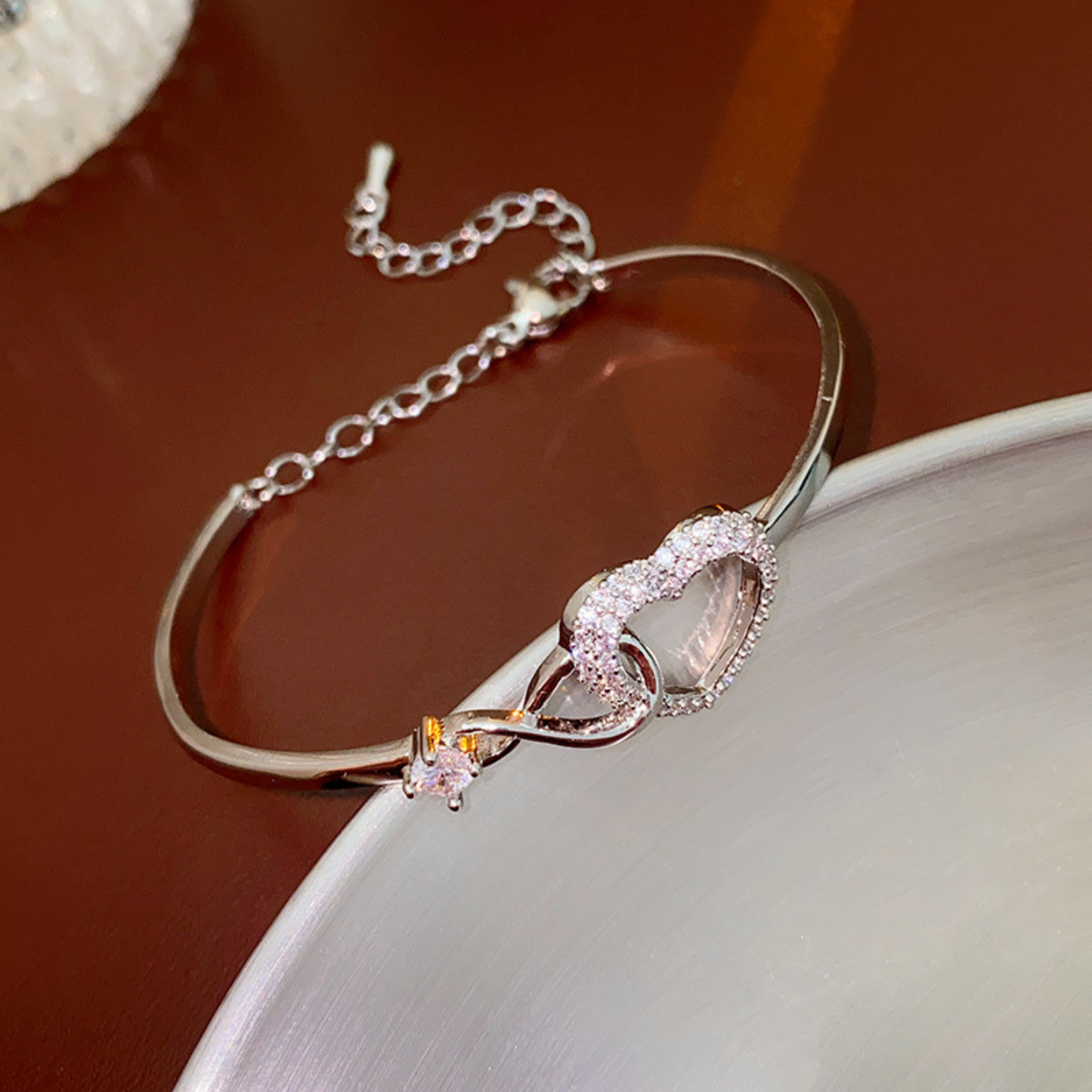 INFINITY HEART BRACELET