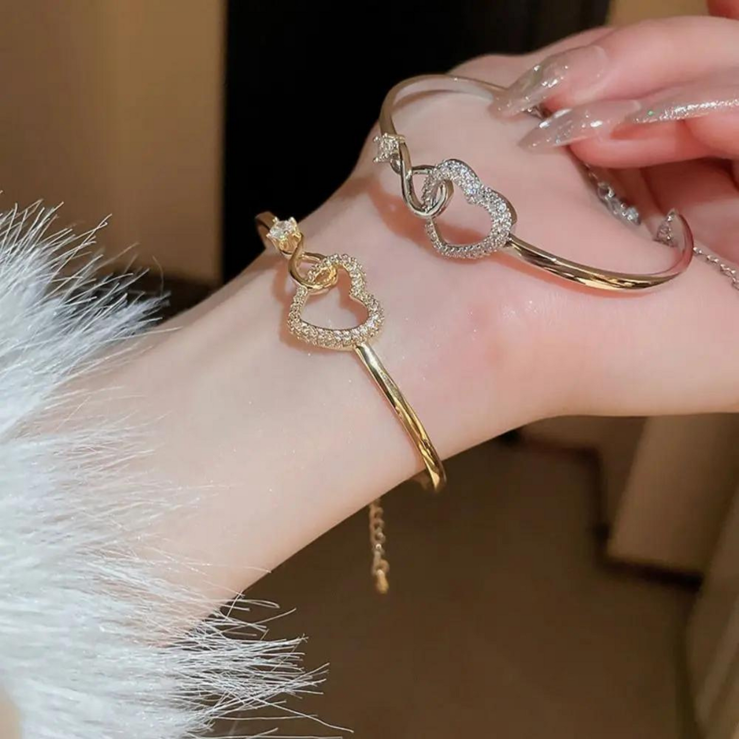 INFINITY HEART BRACELET