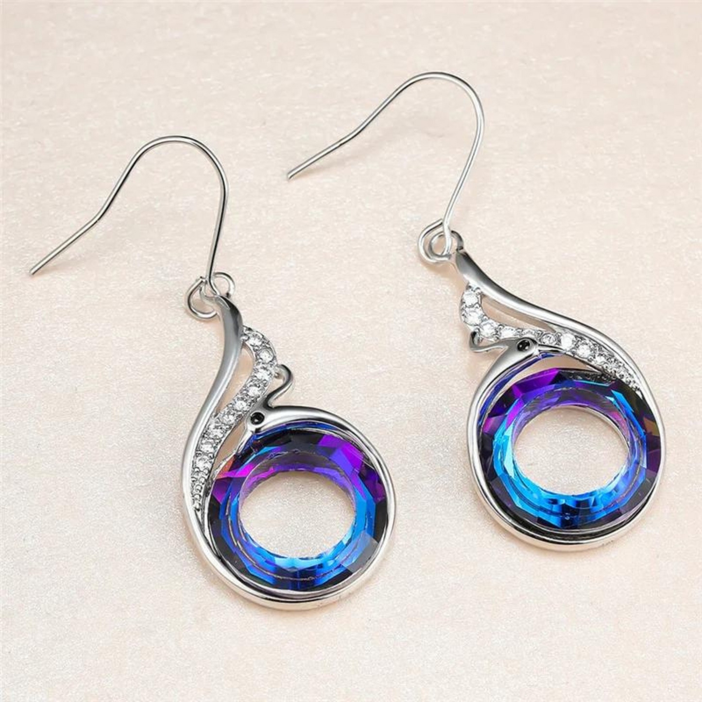 PHOENIX CRYSTAL EARRINGS