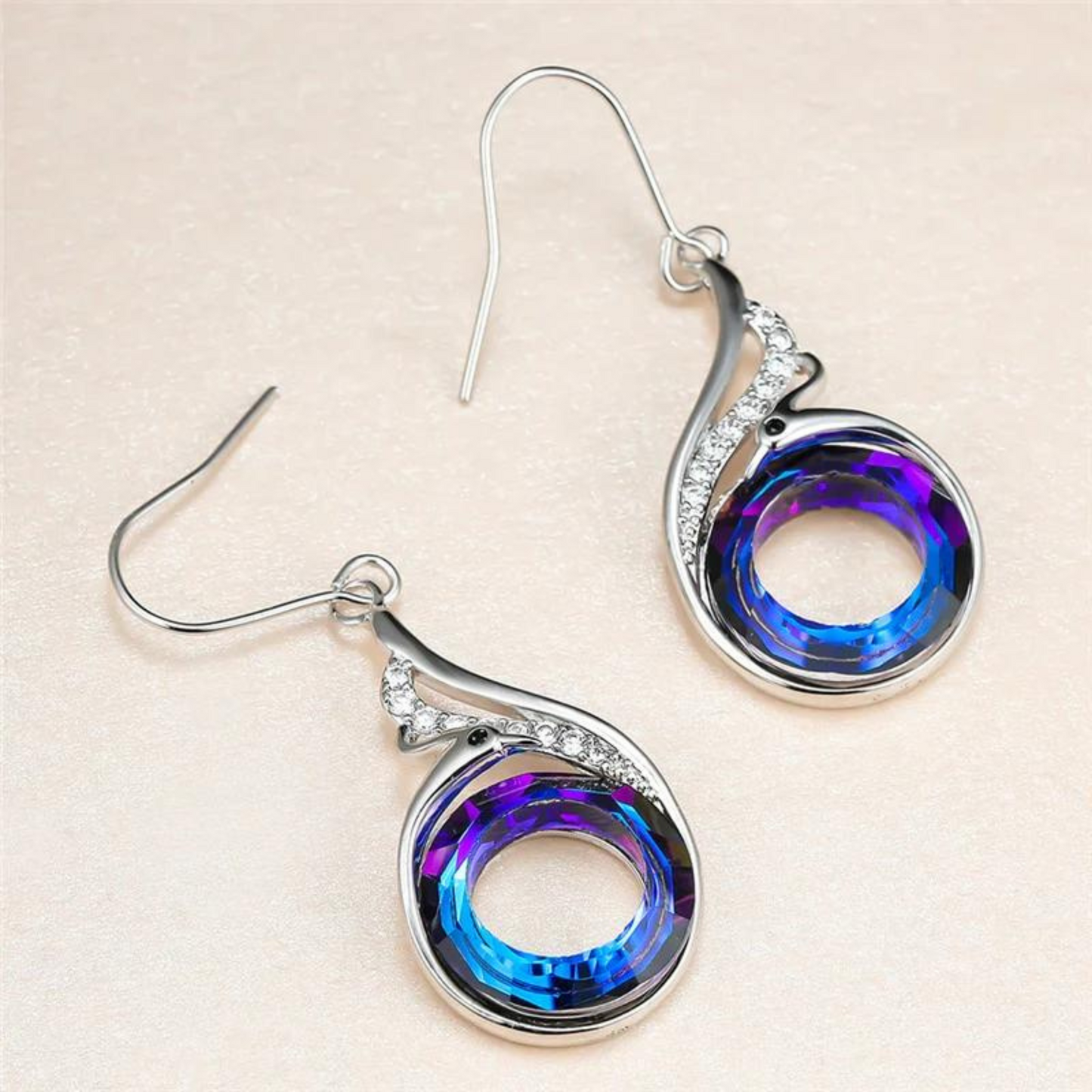 [BOGO FREE] PHOENIX CRYSTAL EARRINGS