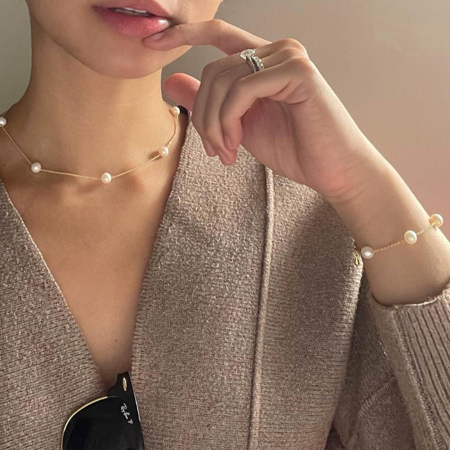 [BOGO FREE] PEARL CHAIN NECKLACE