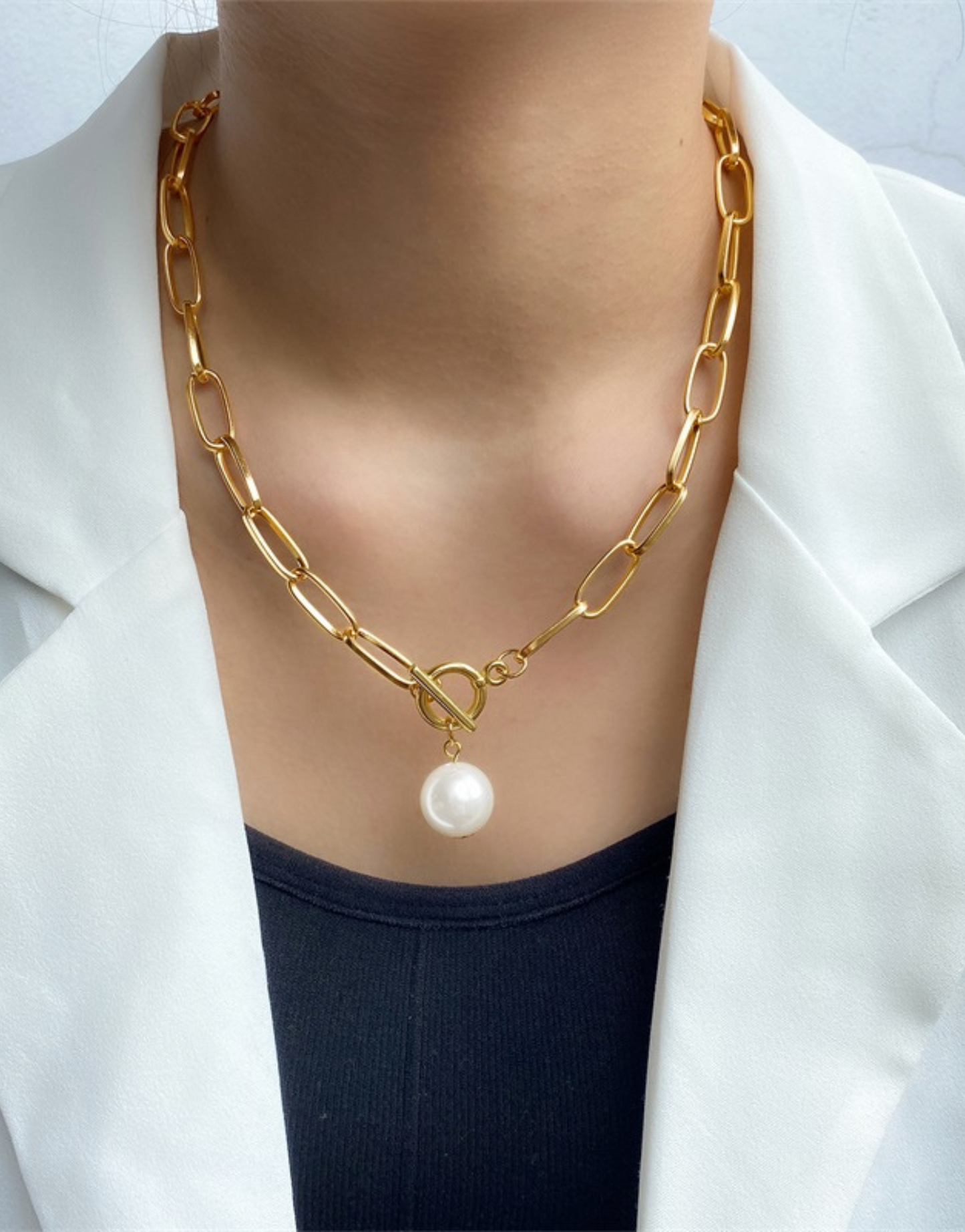 [BOGO FREE] Pearl Pendant Necklace