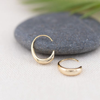 [BOGO FREE] WATER DROP HOOP EARRINGS