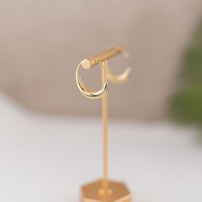 WATER DROP HOOP EARRINGS