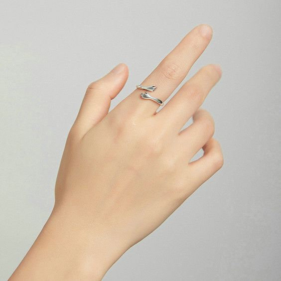 [BOGO FREE] HUG RING S925 - My Daughter, Love & Light