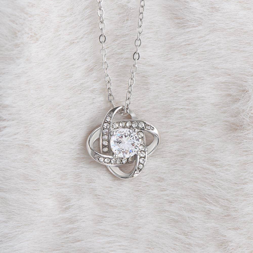 LOVE KNOT NECKLACE - Daughter, Love & Light