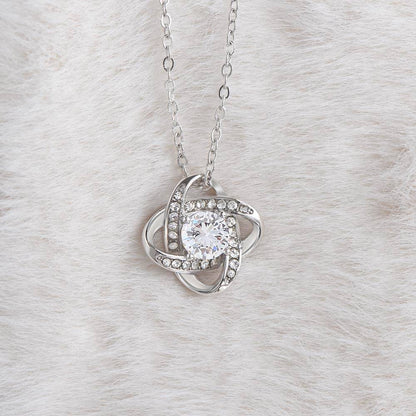 [BOGO FREE] LOVE KNOT NECKLACE - Daughter, Love & Light