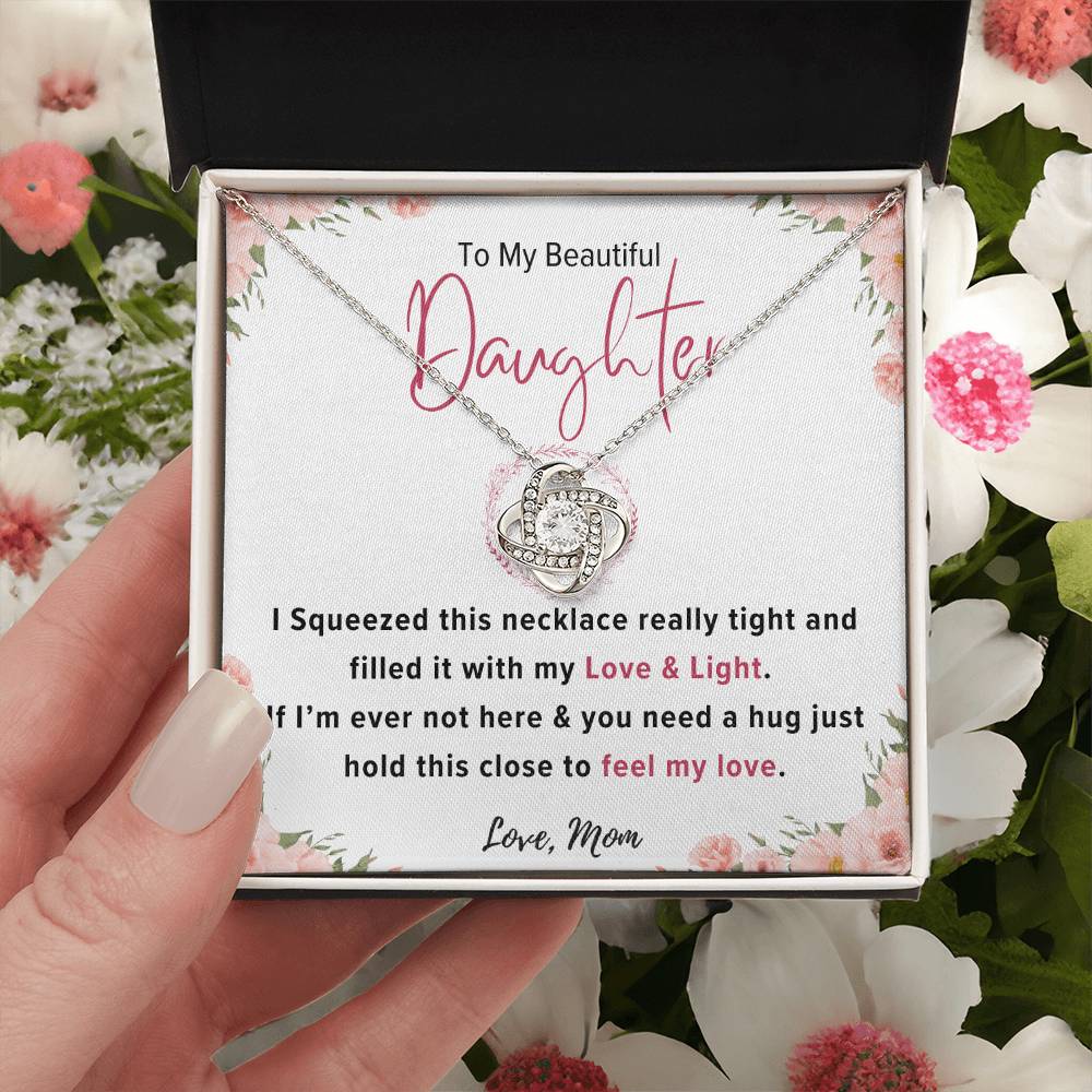 [BOGO FREE] LOVE KNOT NECKLACE - Daughter, Love & Light